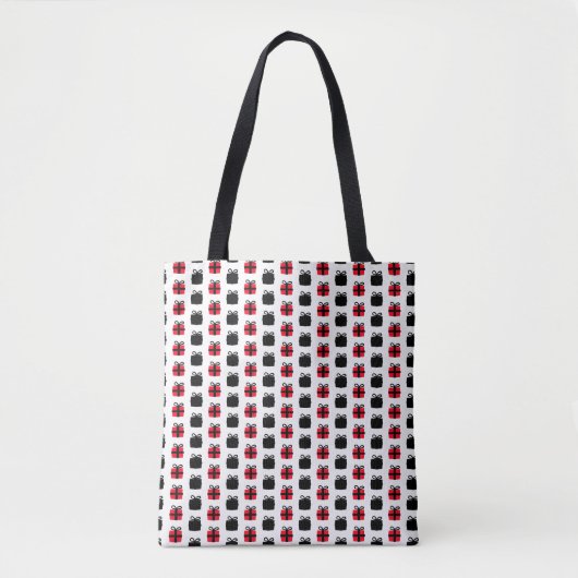 gift box design tote bag shopping トートバッグ (正面)