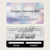 Gift Card Boke | Coupon Code (正面&裏面)