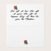 Gift Cards : Merry Christmas (内部フラット)