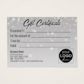 Gift Certificate Gold Big 2026 New Year Gift Card (裏面)