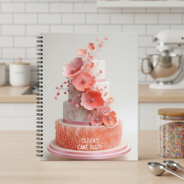 Gift for bakers, customizable recipe journal ノートブック
