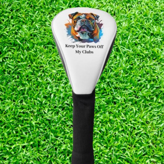  Gift for Bulldog-Loving Golfers ゴルフヘッドカバー