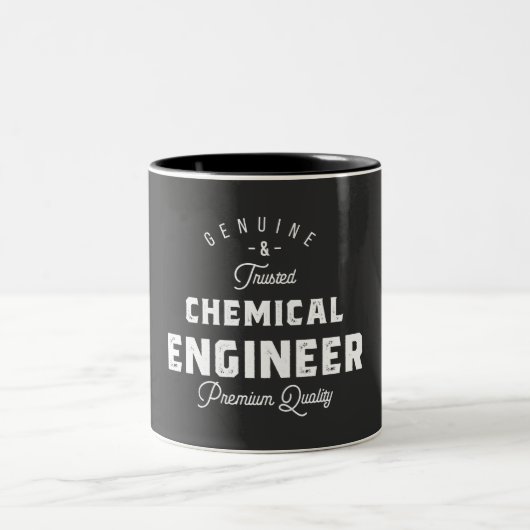 Gift for Chemical Engineer ツートーンマグカップ (中央)