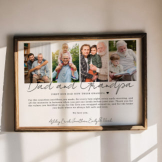 Gift for Dad And Grandpa from Kids and Grandkids ポスター