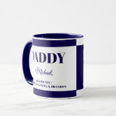 Gift for Daddy with  Names  マグカップ (正面左)