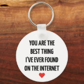 Gift for Friends, Couple Keychain キーホルダー (裏面)