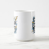 Gift for Go-Getters - Work Hard Dream Big -New Job コーヒーマグカップ (中央)