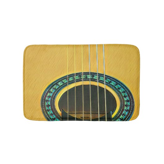 Gift for guitarist boyfriend バスマット (正面)