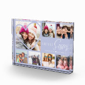 Gift For Little Sister 7 Photo CollageハートBFF フォトブロック (右)