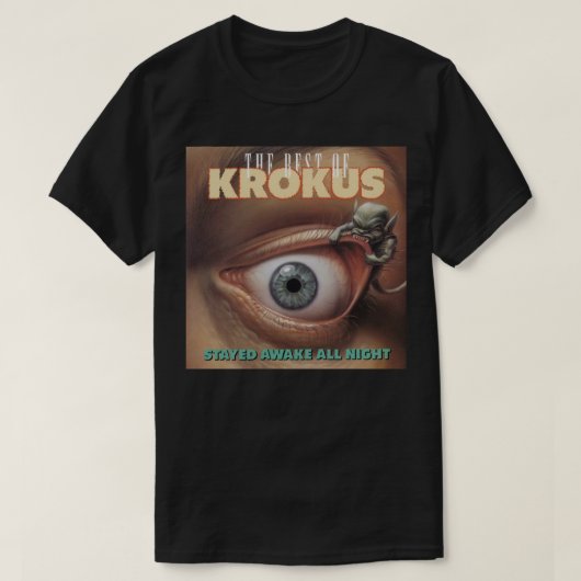 Gift For Men Krokus Retro Vintage Tシャツ (デザイン正面)