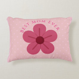 Gift For Mom,Best Mom Ever, Elegant,Simple,Trendy アクセントクッション