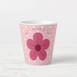Gift For Mom,Best Mom Ever, Elegant,Simple,Trendy カフェラテマグ