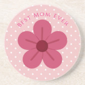 Gift For Mom,Best Mom Ever, Elegant,Simple,Trendy コースター (正面)