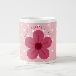 Gift For Mom,Best Mom Ever, Elegant,Simple,Trendy ジャンボコーヒーマグカップ