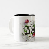 Gift for Mom for Mother's Day or Birthday Gift ツートーンマグカップ (正面左)