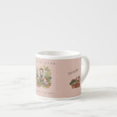 Gift for Mom, Gardening, Fun activities with Mom. エスプレッソカップ (正面右)