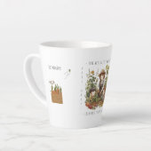 Gift for Mom, Gardening, Fun activities with Mom. カフェラテマグ (左アングル)