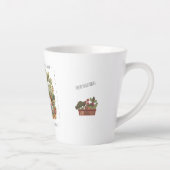 Gift for Mom, Gardening, Fun activities with Mom. カフェラテマグ (右)