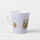 Gift for Mom, Gardening, Fun activities with Mom. カフェラテマグ (左アングル)