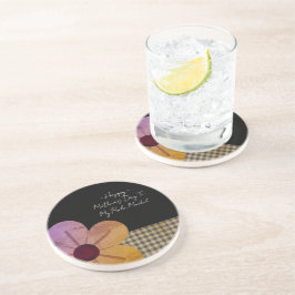 Gift For Mom, Happy Mothers Day,Flower Art コースター