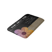 Gift For Mom, Happy Mothers Day,Flower Art バスマット (アングル)