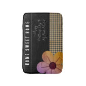 Gift For Mom, Happy Mothers Day,Flower Art バスマット (正面縦)