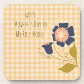 Gift For Mom,Happy Mother's Day to My Role Model コースター (正面)