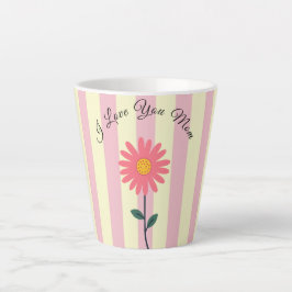 Gift For Mom,I Love You Mom,Best Mom Ever, Modern  カフェラテマグ