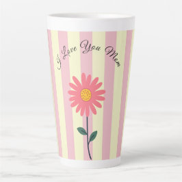 Gift For Mom,I Love You Mom,Best Mom Ever, Modern  カフェラテマグ