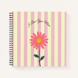 Gift For Mom,I Love You Mom,Best Mom Ever, Modern  ノートブック
