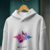 Gift for Music Lovers Hoodie,Creative Hoodie パーカ