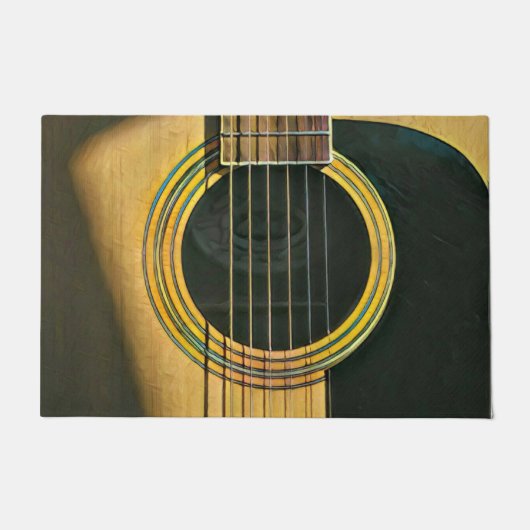 Gift for musician guitarist ドアマット (正面)