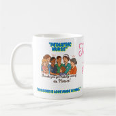 Gift for Nurses Week Mug コーヒーマグカップ (左)