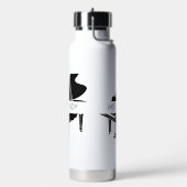 Gift for Piano Teacher Grand Piano ウォーターボトル (左面)