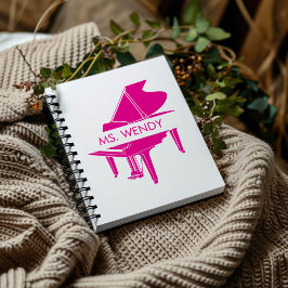 Gift for Piano Teacher Grand Piano ノートブック