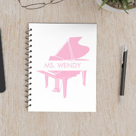 Gift for Piano Teacher Grand Piano ノートブック
