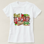 gift for schoolteachers to celebrate their day tシャツ (デザイン正面)