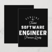 Gift for Software Engineer セーブザデート (正面/裏面)