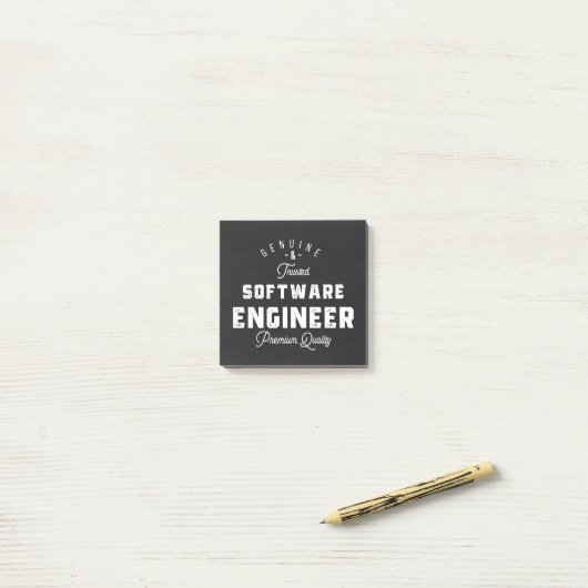 Gift for Software Engineer ポストイット (デスク上)
