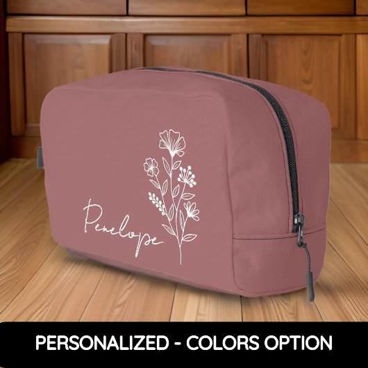 Gift for the bride's shower, Travel bag for women, ドップキット