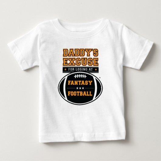 Gift for the Fantasy Football Dad in the League ベビーTシャツ (正面)