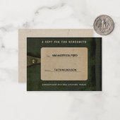 Gift for the Wordsmith Graduation Gift Insert ノートカード (正面/裏面インサイチュ)