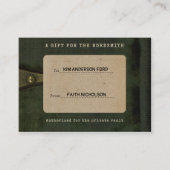 Gift for the Wordsmith Graduation Gift Insert ノートカード (正面)