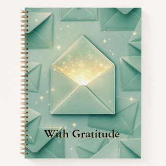 Gift & Gratitude Ledger | Elegant Envelope Design ノートブック
