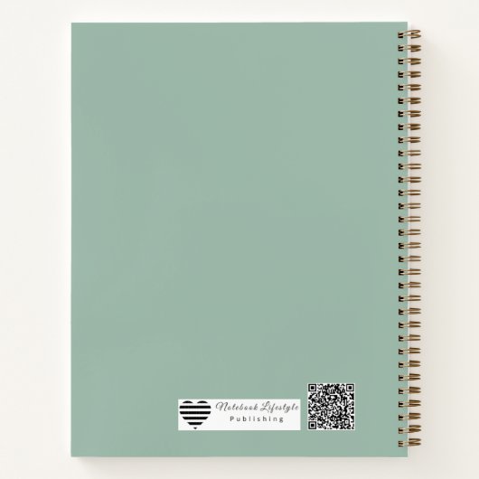 Gift & Gratitude Ledger | Elegant Envelope Design ノートブック (裏面)