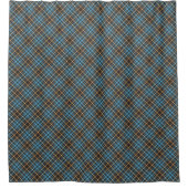 Gift Him a Plaid Tartan Shower Curtain Today シャワーカーテン (正面)