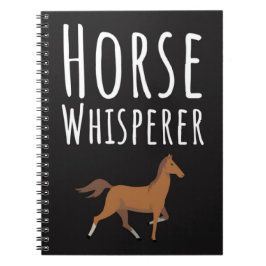 Gift Ideas For Horse Lovers Equine Animal Rider ノートブック