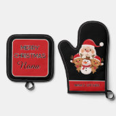 Gift! Kitchen Essentials for Nana 鍋つかみ&鍋敷きセット (正面)