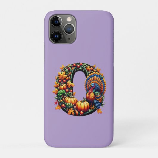 Gift letter o Thanksgiving style  Case-Mate iPhoneケース (裏)
