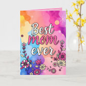 Gift Luxury Floral Trendy Collection カード (黄色い花)